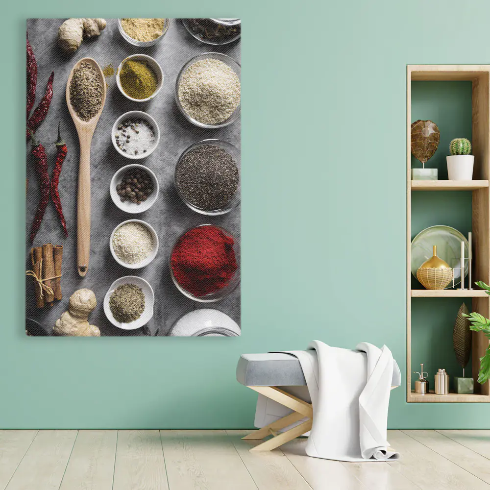 Alchimia di Spezie - Stampa su Tela