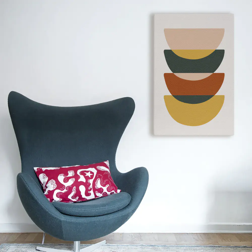 Forme Geometriche Astratte - Stampa su Tela