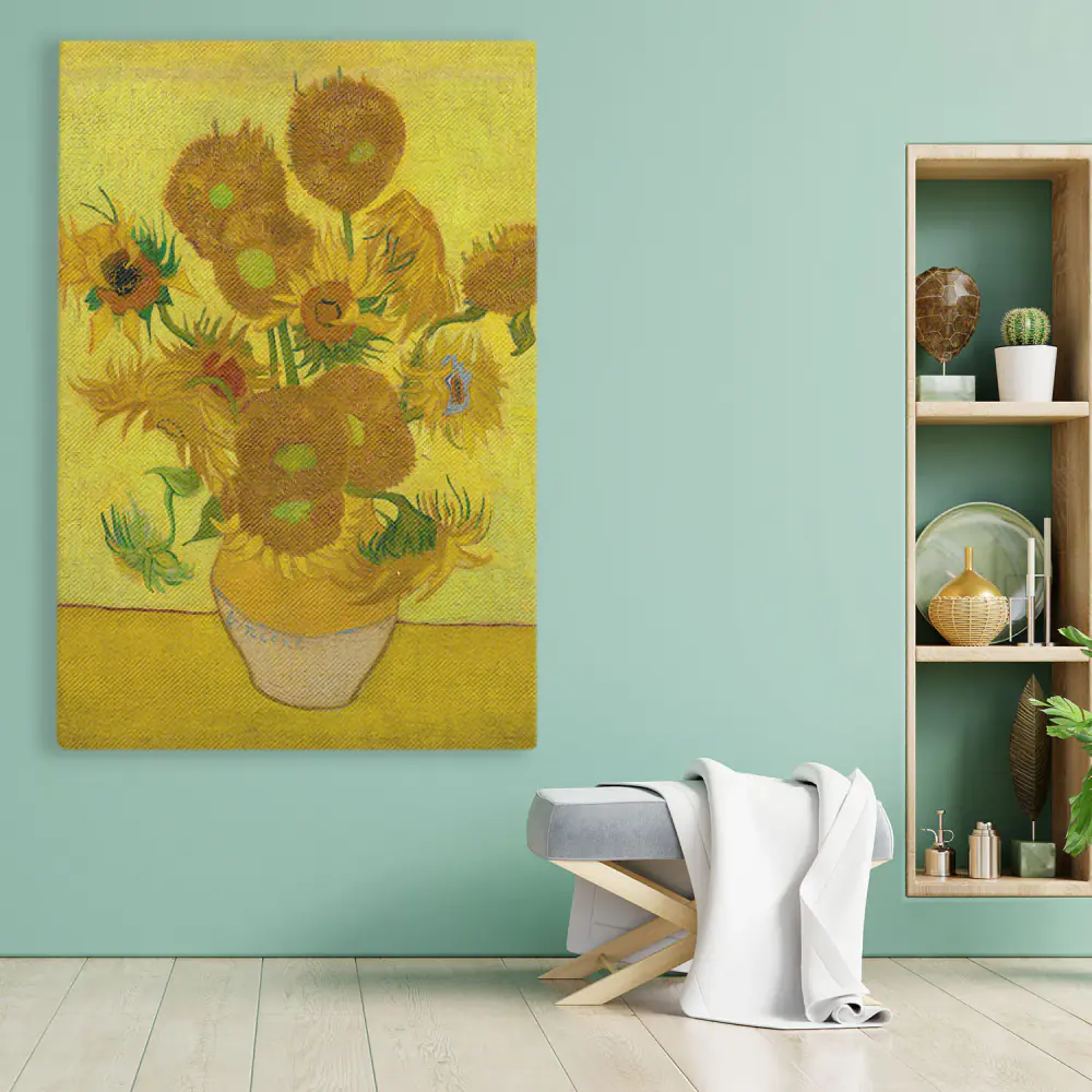 Girasoli Vincent van Gogh - Stampa su Tela