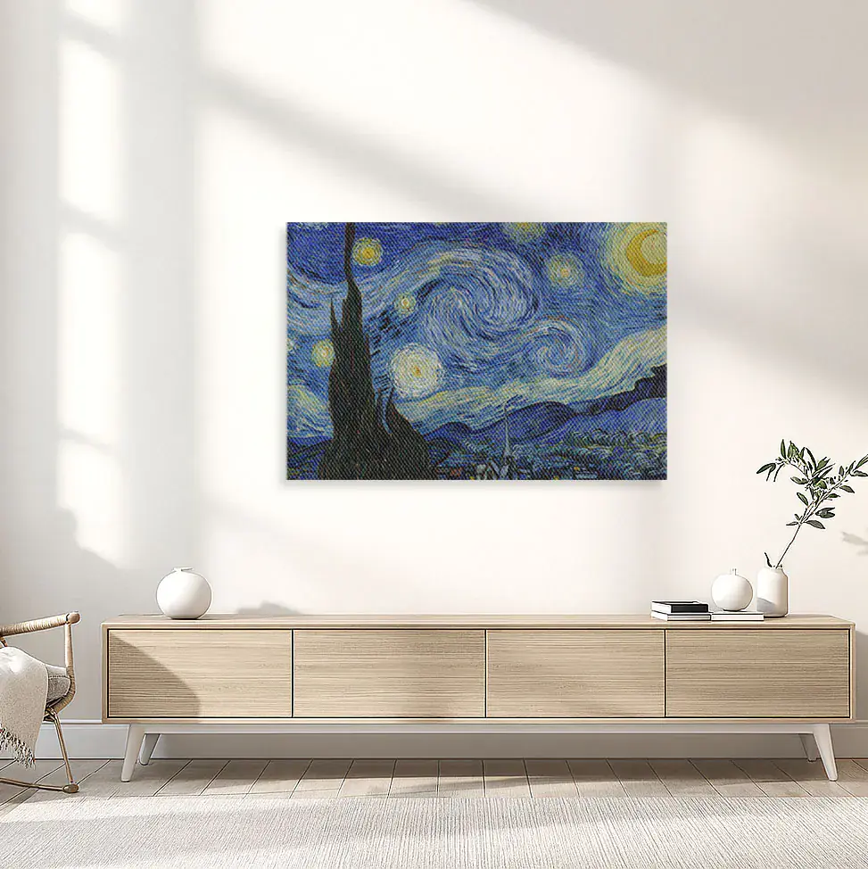 Notte stellata Vincent Van Gogh - Stampa su Tela