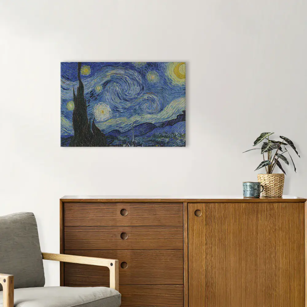 Notte stellata Vincent Van Gogh - Stampa su Tela